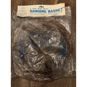 3 Tier Wire Mesh Hanging Basket For Fruit & Vegetables - 8" 10" 12" Diameter